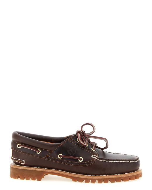 Timberland Brown Authentic' Boat Shoe
