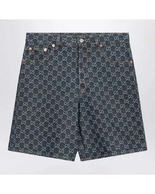 Gucci Blue Dãlavã Bermuda Shorts
