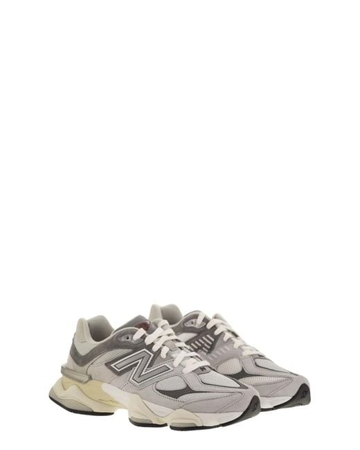 New Balance White 9060