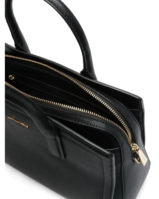 MICHAEL Michael Kors Black "Laila Sactchel" Medium Satchel Bag