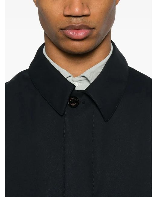 Peuterey Black Hinnoya Parka Coat for men