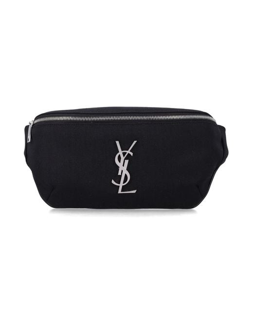 Saint Laurent Black Belt Bag Ysl for men