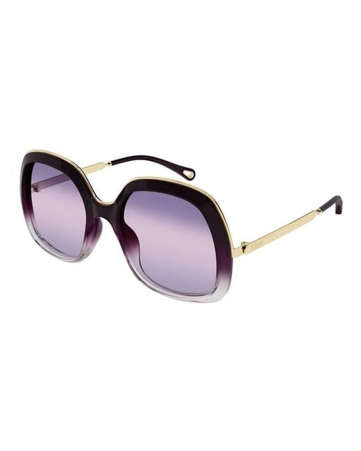 Chloé Purple Ch0327S 004