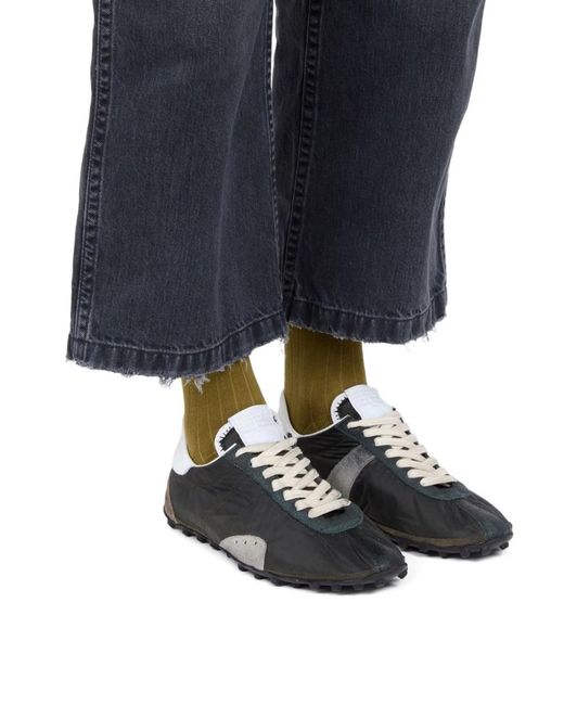 Maison Margiela Gray Sprinters Low Top for men