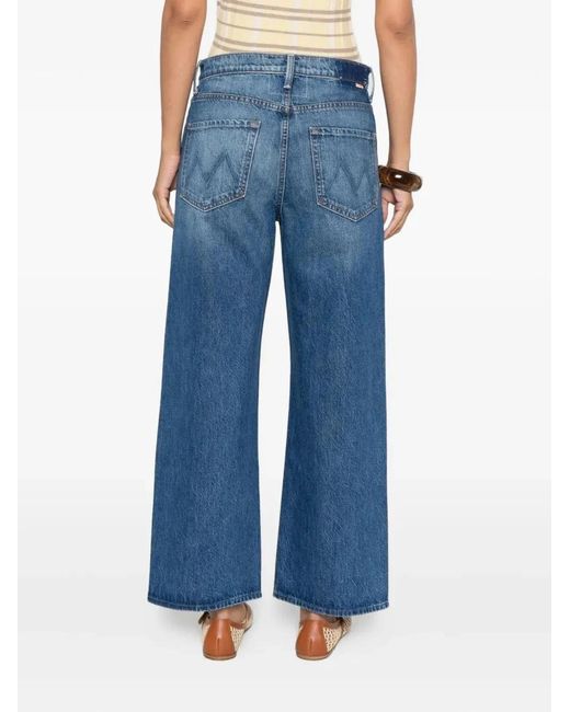 Mother Blue Dodger Ankle Jeans