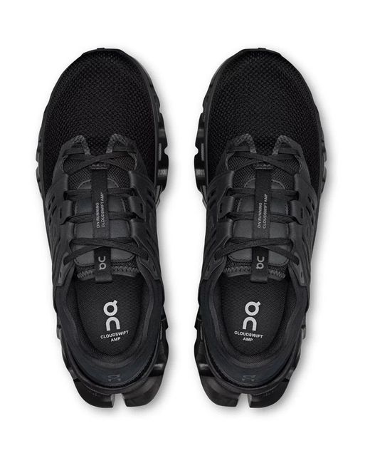 On Shoes Black Cloudswift Amp Sneakers for men