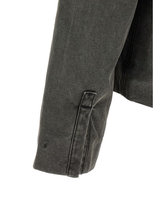 Rick Owens Black 'Gimp Zipfront' Jacket for men
