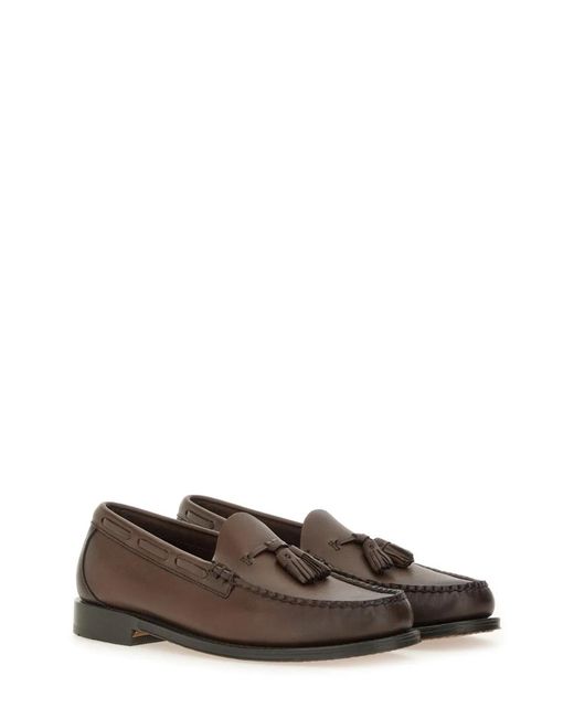 G.H.BASS Brown Larkin" Moccasin for men