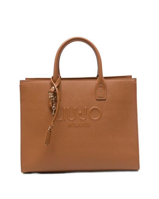 Liu Jo Brown Sequoia Leather Bag
