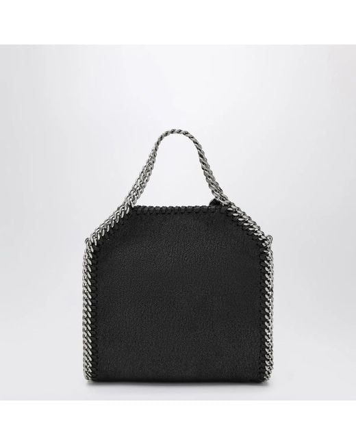 Stella McCartney Black Falabella Micro Tote Bag