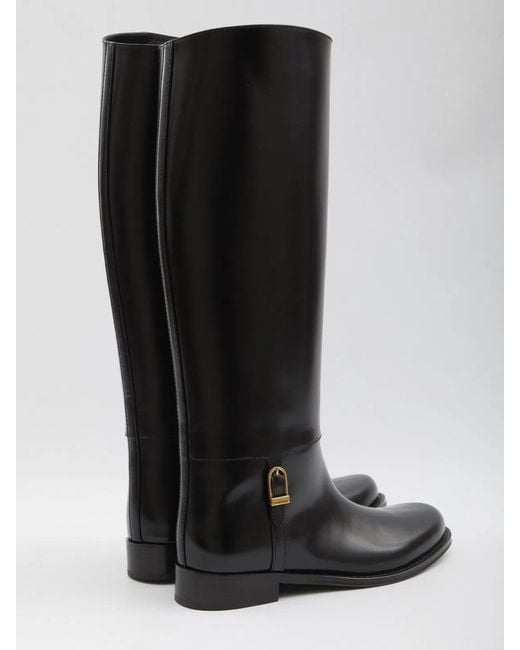 Saint Laurent Black Boot Horny