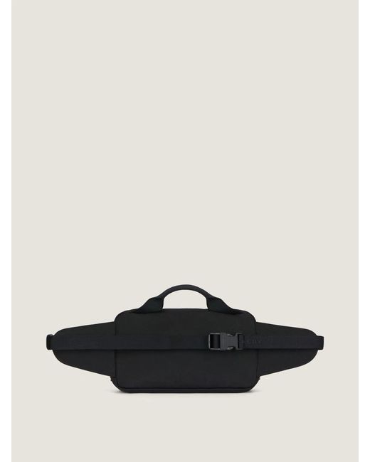 Givenchy Black Nylon Belt Bag With Logo for men