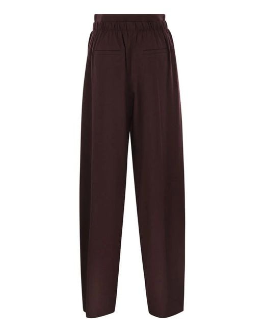 Max Mara Red "Quito" Trousers