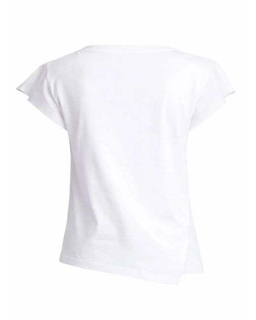 Isabel Marant White T-Shirt "Sebani"