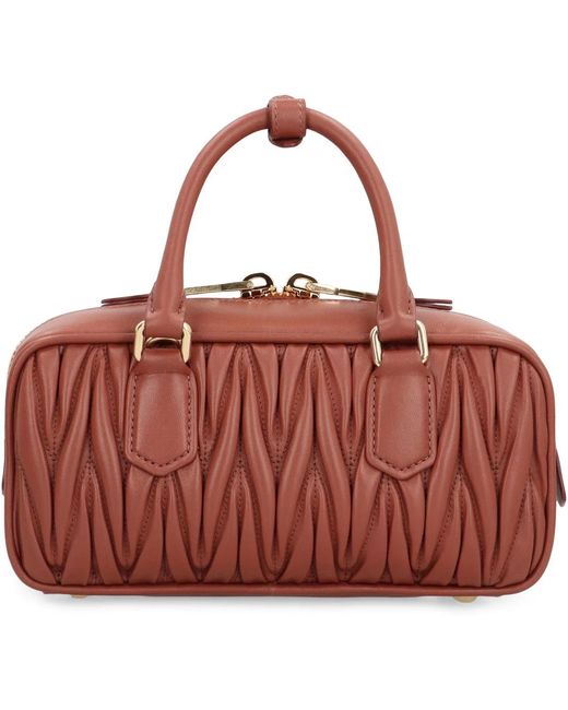 Miu Miu Brown Arcadie Bag
