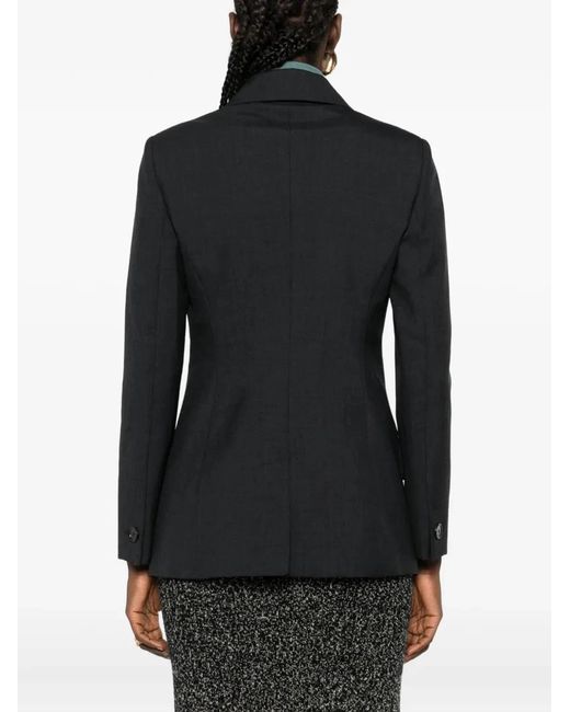 Gucci Black Blazer With Notched Lapels