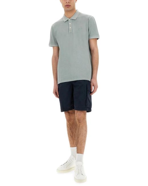 Woolrich Gray Mackinack Polo Shirt for men
