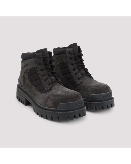 Balenciaga Black Low Combat Strike for men