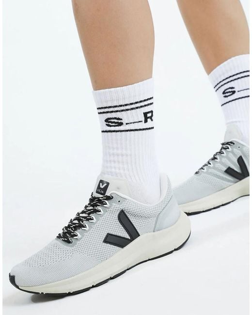 Veja White Marlin V-Knit Sneakers