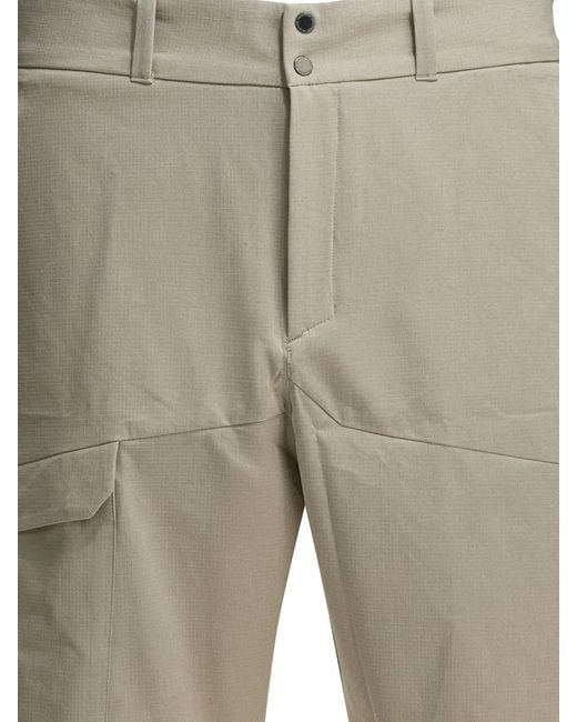 Houdini Sportswear Gray "M's Go Shorts" Technical Shor for men