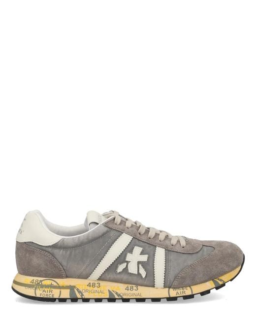 Premiata White Sneaker Lucy 8187 for men