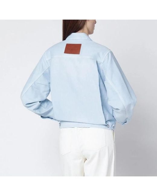 Victoria Beckham Blue Denim Jacket