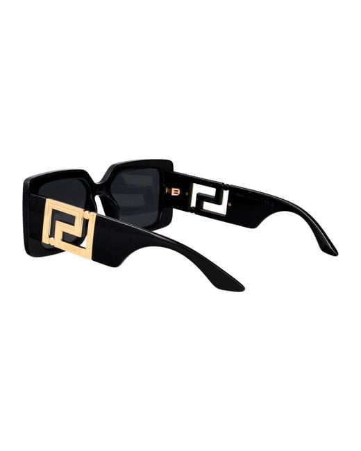 Versace Black Injected Sunglasses