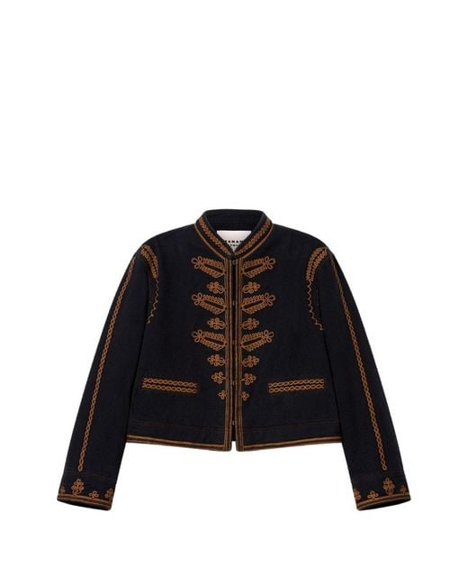 Isabel Marant Black Isabel Marant Etoile Marant Etoile Cotton Coat