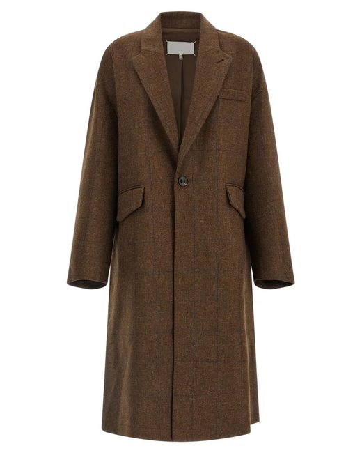 Maison Margiela Brown 'Cocooning' Coat