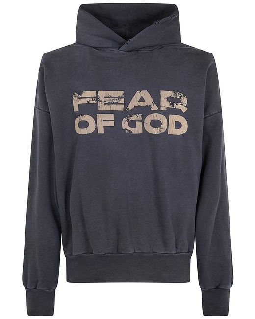Fear Of God Gray Hoodie