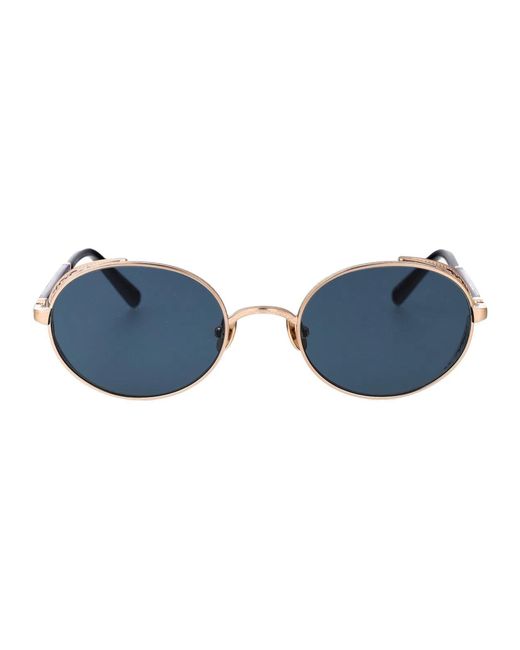 Matsuda Blue Brushed Cobalt Titanium Sunglasses