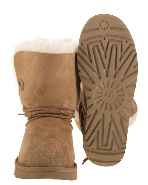 Ugg Brown Bailey Tie
