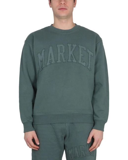 Market Green Vintage Wash Sweatshirt
