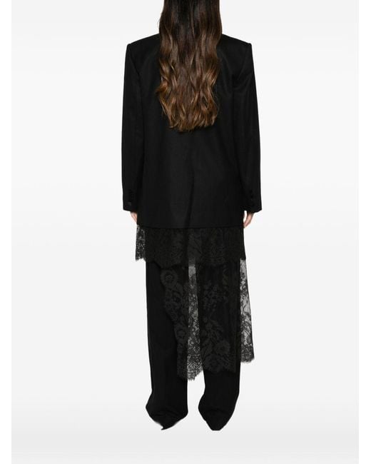 Zimmermann Black Valiant Wool Blazer Jacket