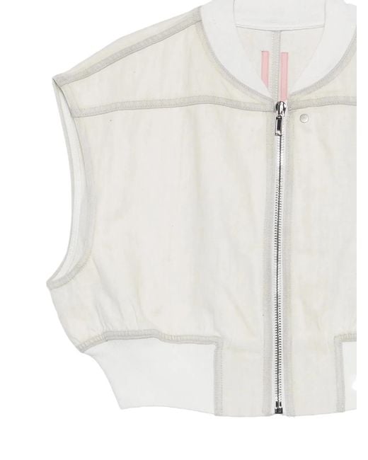Rick Owens White Tatlin Bomber