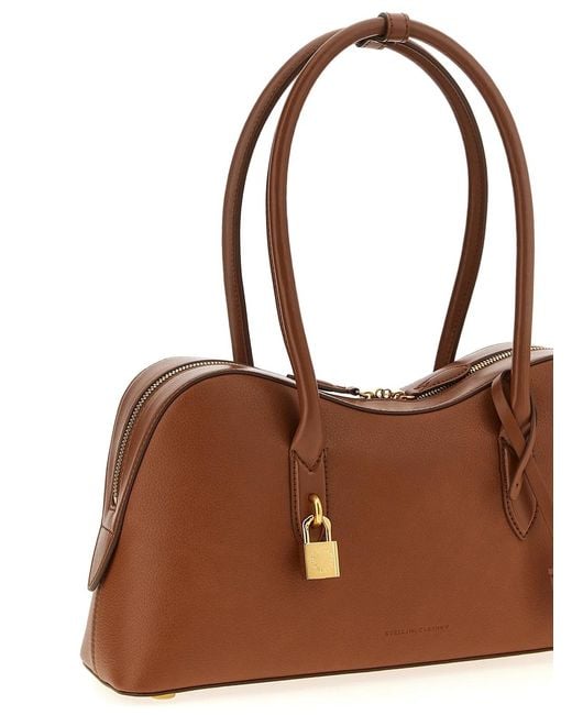 Stella McCartney Brown 'Ryder' Shoulder Bag