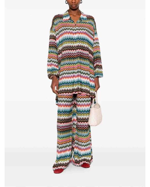 Missoni Gray Multicolour Viscose Top