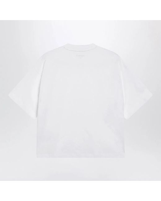 Carhartt White Chester Cropped Tshirt