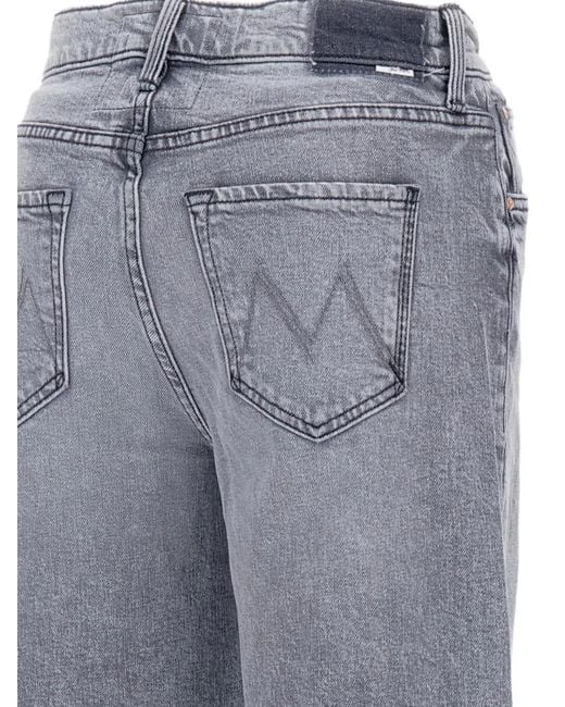 Mother Gray Jeans With Five Pockets