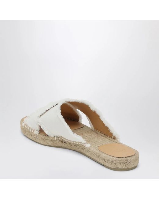 Castaner White Castañer Palmera Slip-On
