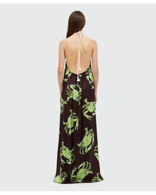 MSGM Green Abito/Dress