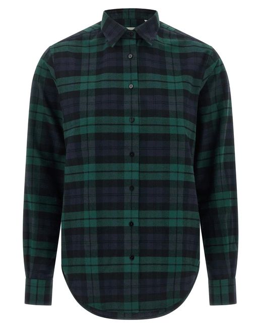 Xacus Blue 'Marta' Flannel Shirt