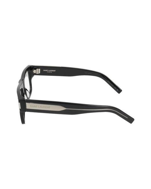 Saint Laurent Black Eyeglasses Sl 574 001 Crystal Transparent/21/145 for men
