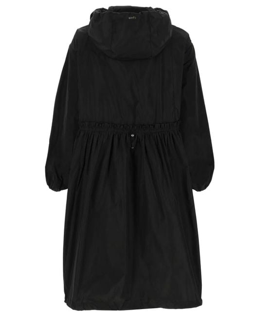 Herno Black "New Techno" Long Parka
