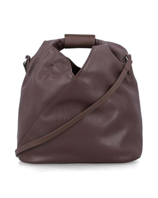 MM6 by Maison Margiela Brown Borsa A Tracolla Giapponese