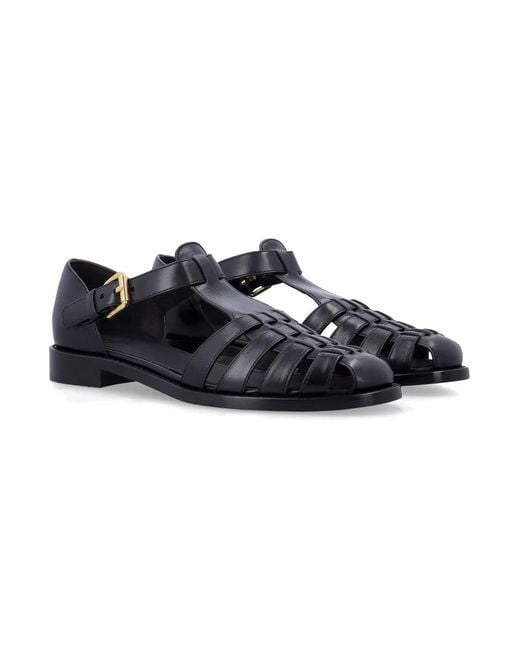 Church's Blue Kelsey Calf Leather Sandals
