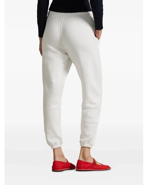 Polo Ralph Lauren White Sweatpants