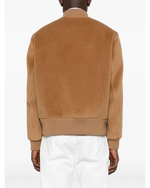 Lardini Brown Wool Jacket for men