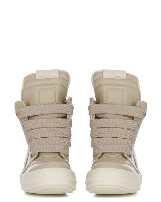 Rick Owens Natural Jumbolace Sneaks