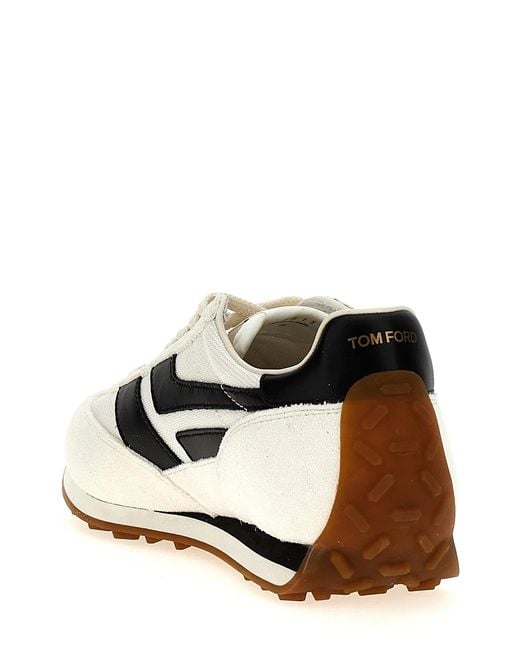 Tom Ford White 'Mick' Sneakers for men